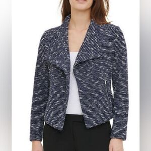 CALVIN Klein open front jacket blazer cardigan